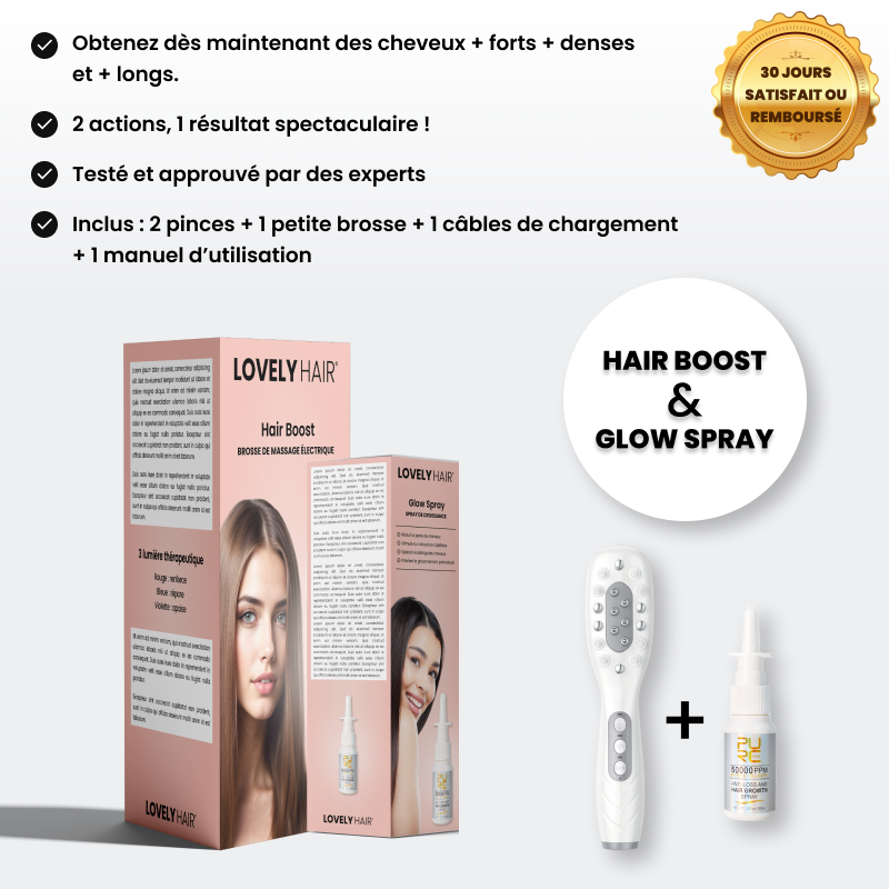 Pack double action (Brosse + Spray)